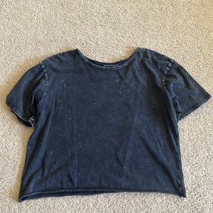 Oversized Cropped T-Shirt